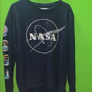 NASA long sleeve medium shirt